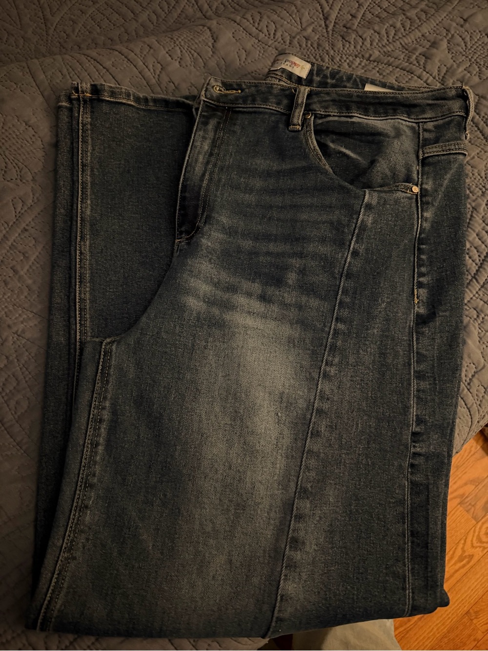 Freckled poppy x risen Willow wide leg jeans